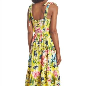 Eliza J Bow Front Tie Strap Dress